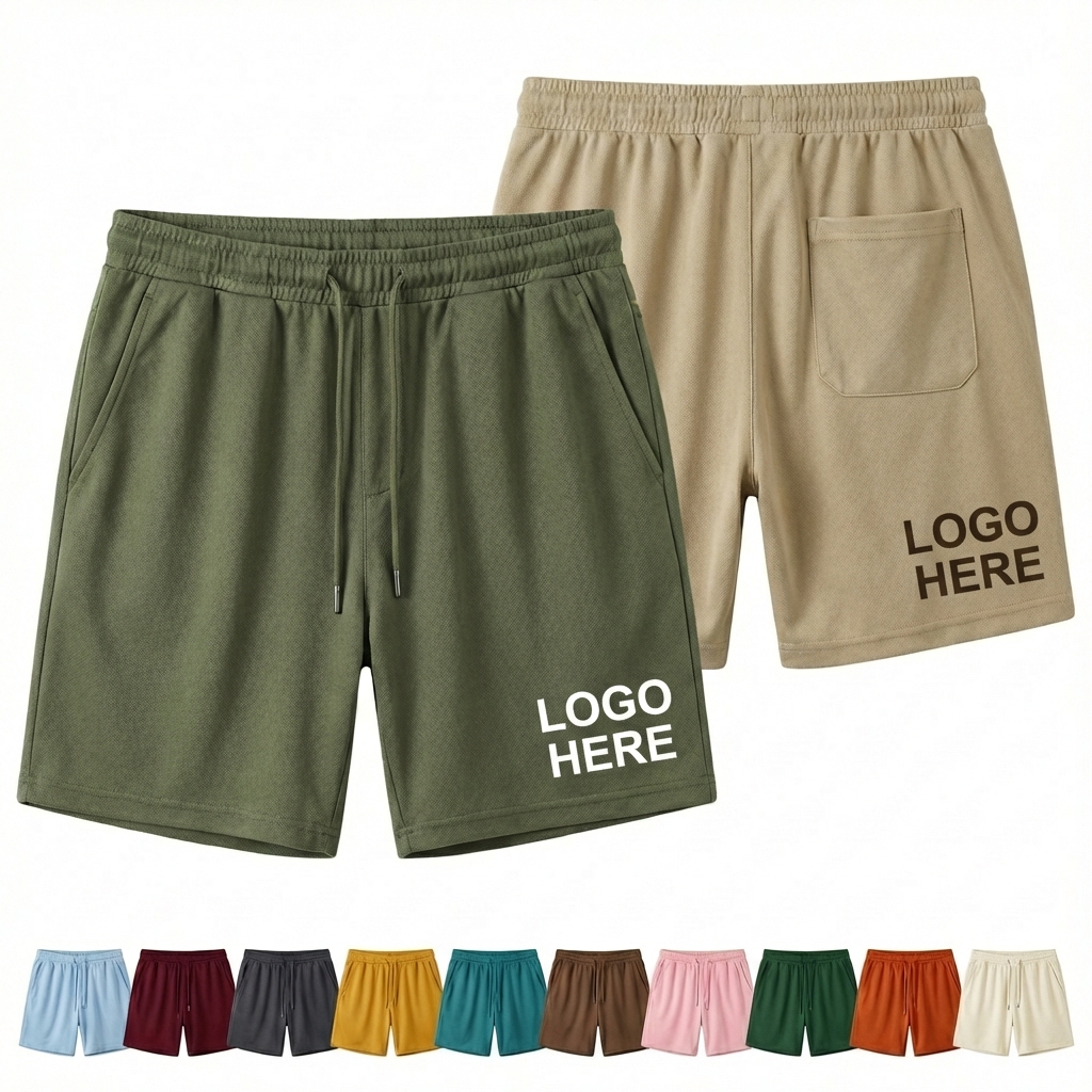 Coastal Breeze Men's Elastic Waist Performance Swimwear