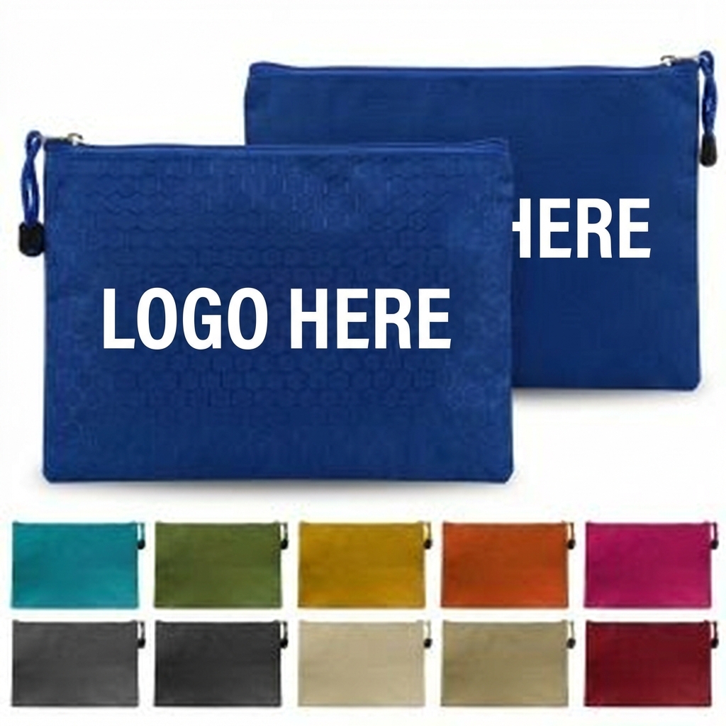 Slim Zipper Document Pouch